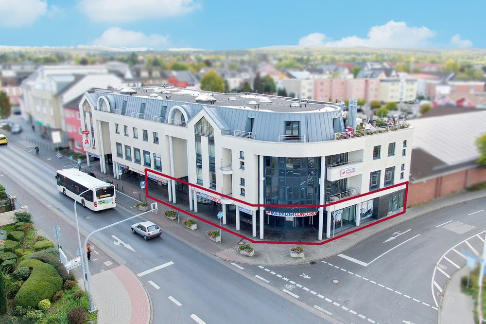 Gütelhöfer Immobilien - Immobilienangebot - Rheinbach - Alle - Ideal für Filialisten! Store mit 287m² Fläche an stark frequentierter Straße und Bahnhaltestelle!