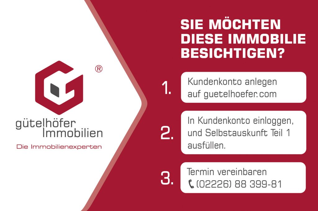 Gütelhöfer Immobilien - Immobilienangebot - Weilerswist / Lommersum - Alle - Neuwertige und großzügige Dreiraumwohnung mit Dachterrasse und Garage in Weilerswist / Lommersum