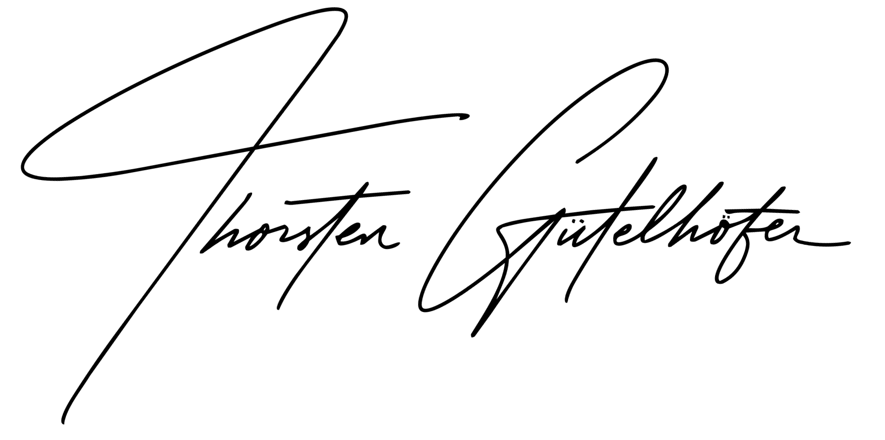 Thorsten Gütelhöfer - Unterschrift
