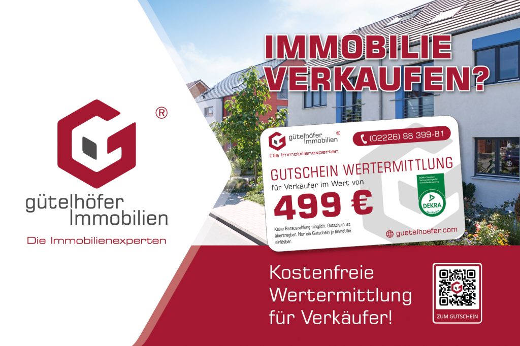 Gütelhöfer Immobilien - Immobilienangebot - Rheinbach / Ramershoven - Alle - Familienfreundliche Doppelhaushälfte mit zwei Bädern, Garage und Terrasse in Rheinbach-Ramershoven