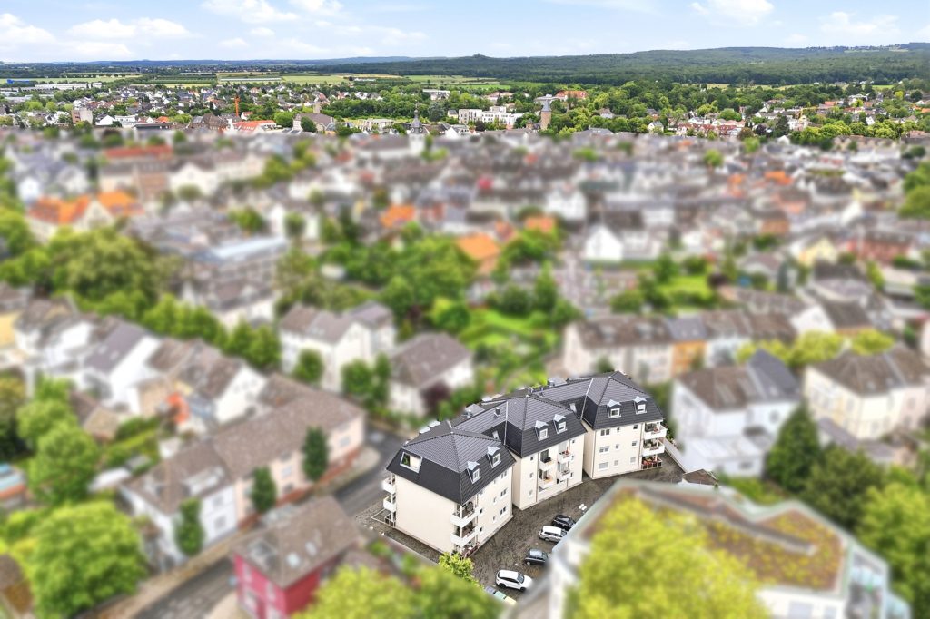 Gütelhöfer Immobilien - Immobilienangebot - Rheinbach - Alle - Barrierearme 2-Zimmer Erdgeschosswohnung mit Balkon, Aufzug und Kfz-Stellplatz in Rheinbach Stadt