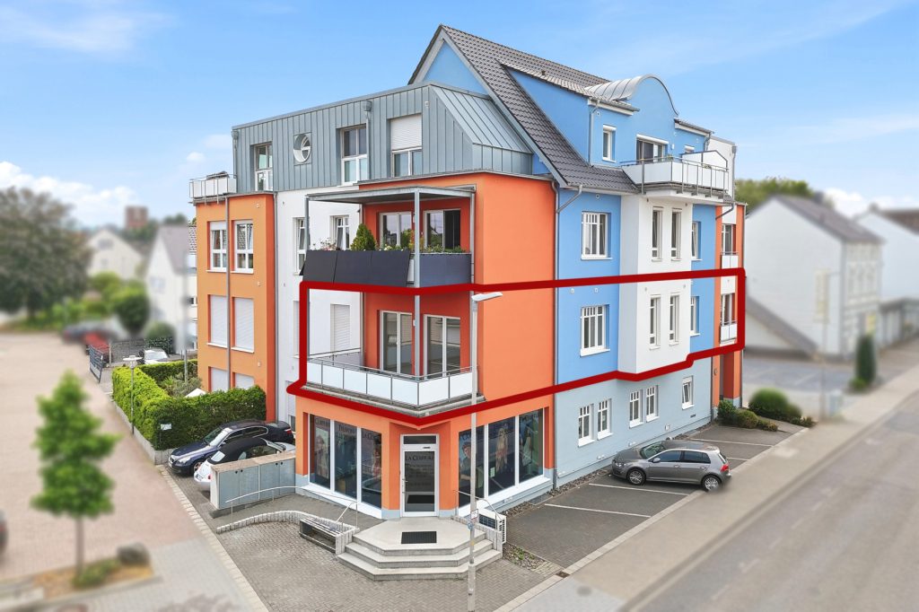 Gütelhöfer Immobilien - Immobilienangebot - Meckenheim - Alle - Moderne 4-Zimmer-Wohnung in zentraler Lage von Meckenheim mit großem Balkon, Aufzug und Stellplatz