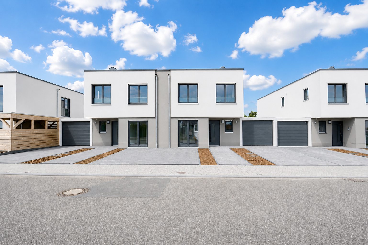 Gütelhöfer Immobilien - Immobilienangebot - Swisttal / Straßfeld - Alle - Neuwertig! Energieeffiziente 143m² Doppelhaushälfte mit Garten, Einbauküche und Garage in Straßfeld