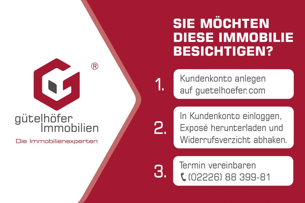 Gütelhöfer Immobilien - Immobilienangebot - Bonn / Beuel - Alle - Ideale Kapitalanlage! Solide vermietete 2-Zimmer-Wohnung mit Balkon und Stellplatz in Bonn-Beuel