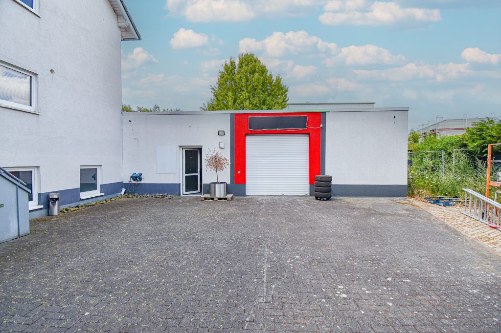 Gütelhöfer Immobilien - Immobilienangebot - Rheinbach - Alle - Attraktive Gewerbeimmobilie mit Bürohaus, Halle und Garten im Rheinbacher Industriegebiet